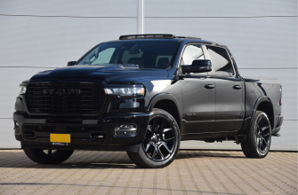 Dodge RAM 1500 4x4 Crew Cab Laramie Black MY 2025